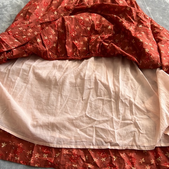 NWT Outerknown Canyon Dress Coral Superbloom Size Small - Picture 3 of 13